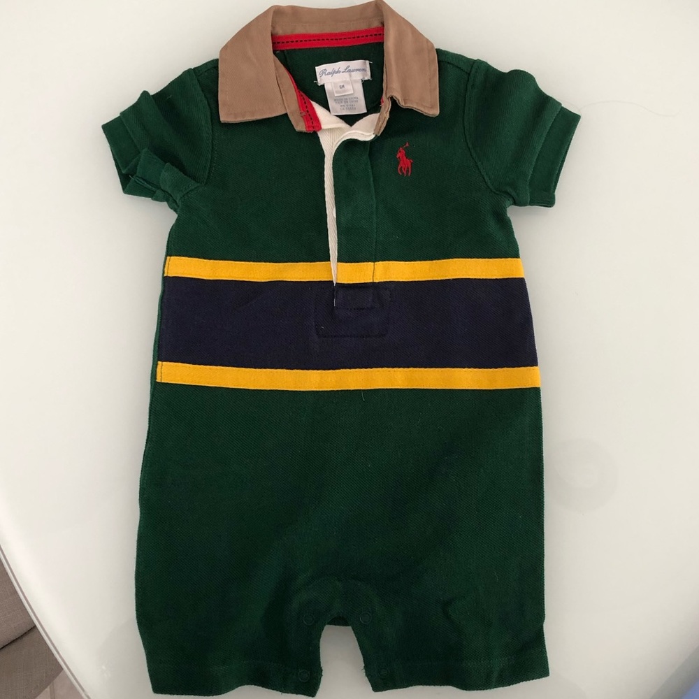Ralph Lauren boys onesie size 6 months